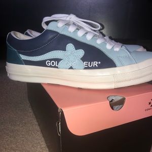 golf le fleur converse barely blue